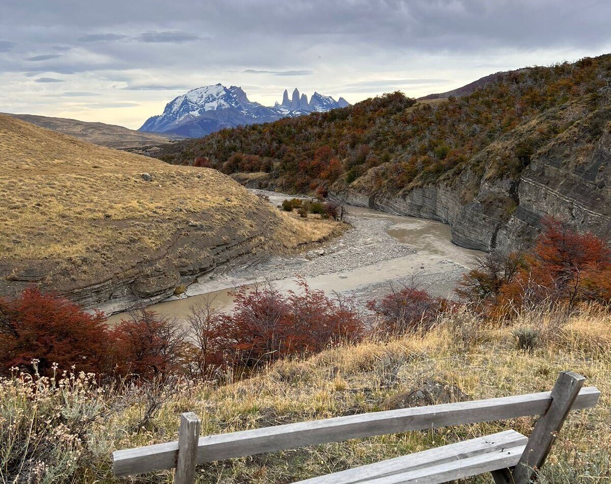 View of the Paine Massif